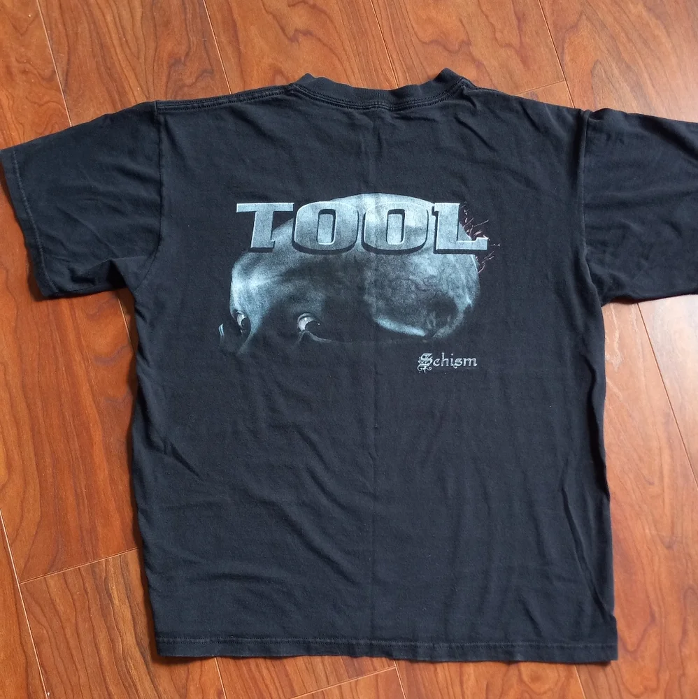 2006 VINTAGE TOOL BAND SCHISM LOGO ROCK METAL MUSIC T-SHIRT - Picture 2 of 4
